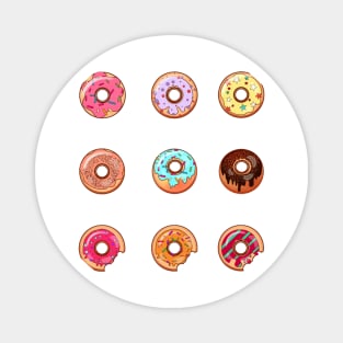 TJC - I Love Donuts Magnet